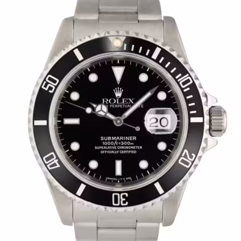 SUBMARINER 16610 / X72xxxx STAINLESS STEEL 40MM FULL SET PRODUCE 1991