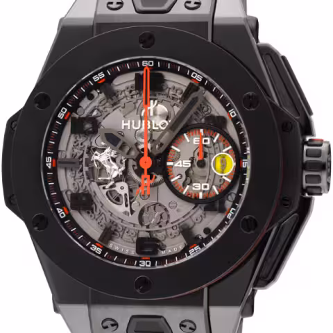 BIG BANG FERRARI 401.CX.0123.VR CERAMIC 45MM LIMITED EDITION FULL SET YEAR 2019