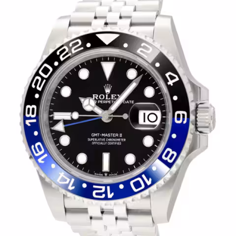 GMT MASTER II 126710BLNR BATMAN STAINLESS STEEL BLACK DIAL 40MM FULL SET NEW 2026